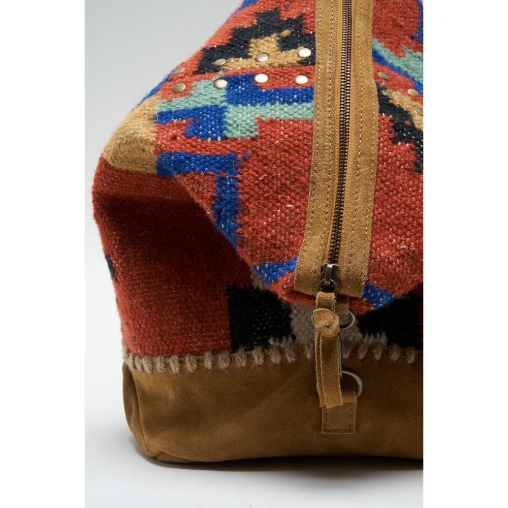 Free People Multicolor Southwestern Pattern Suede Strap Shoulder Bag - Picture 11 of 15